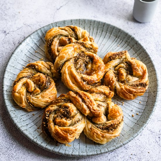 Parmesan Hot Honey Swirls - Recipe photo by heinstirred