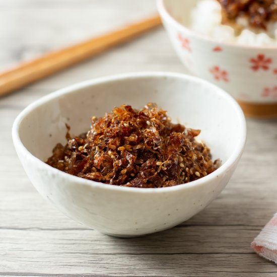 Homemade Bonito Furikake - Recipe photo by Umami Pot