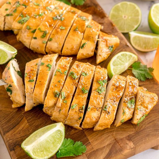 Honey Lime Chicken - Recipe photo by KyleeCooks