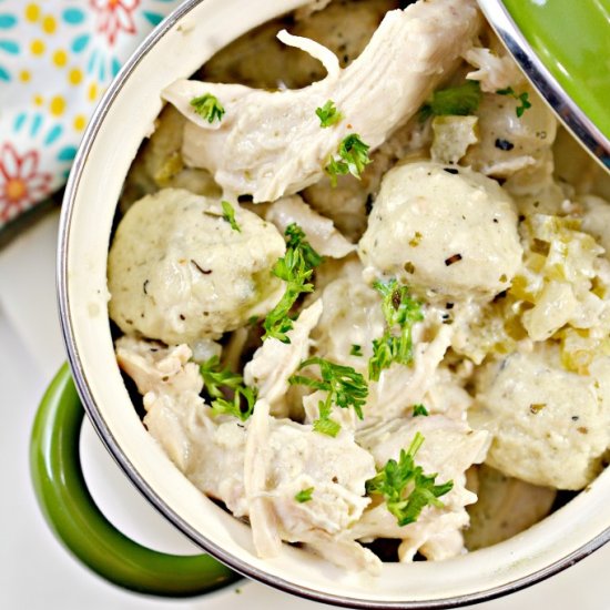 Keto Chicken & Dumplings Recipe - Recipe photo by Foodie Love