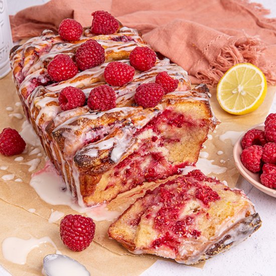 Lemon and Raspberry Pull Apart Loaf - Recipe photo by spicyicecream