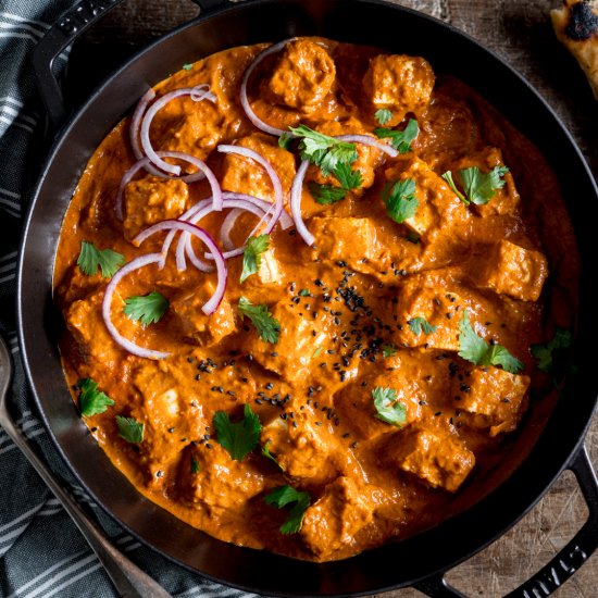 Paneer Curry - Recipe photo by KitchenSanctuary