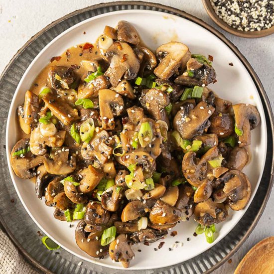 Miso Mushrooms - Recipe photo by peelwithzeal