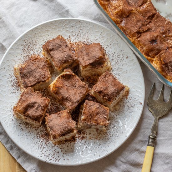 Cold Baklava with Milk - Recipe photo by Cooking Gorgeous