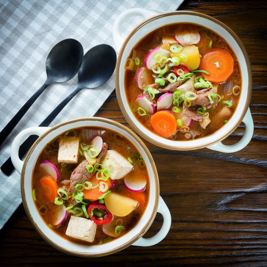 Doenjang Jjigae – Korean Beef Stew - Recipe photo by Brian Jones