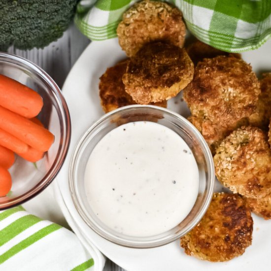 Baked Veggie Nuggets - Recipe photo by bastecutfold