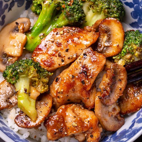 Chinese chicken and broccoli - Recipe photo by cookingwithlei