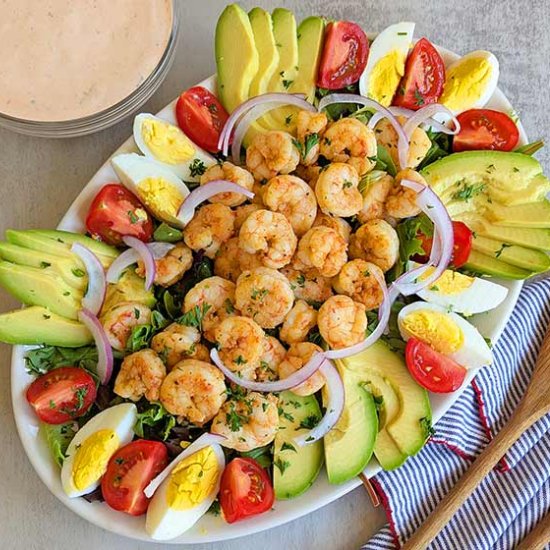 Shrimp Louie Salad - Recipe photo by californiahomecooking