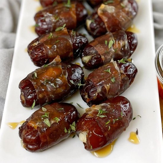 Prosciutto Wrapped Dates - Recipe photo by chef not required