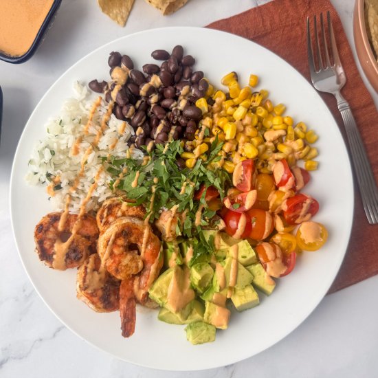 Shrimp Burrito Bowls - Recipe photo by NextLevelBaker