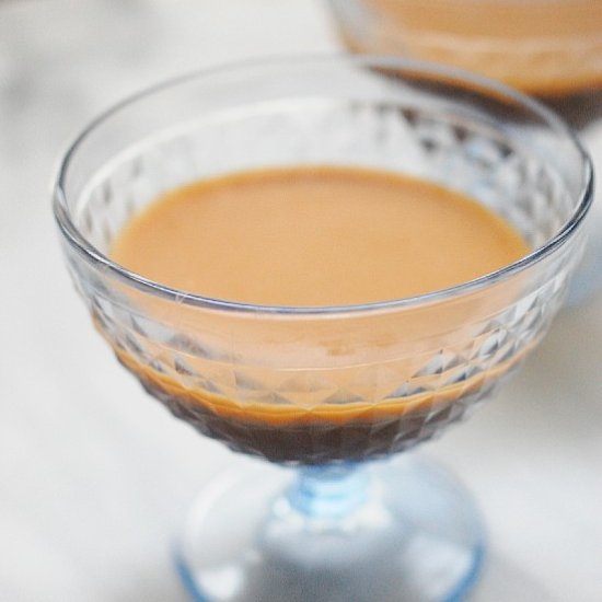 Chocolate pudding w/ salted caramel - Recipe photo by evabakes