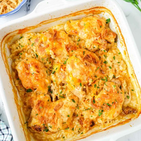 Baked Chicken with Cream of Chicken - Recipe photo by getonmyplate