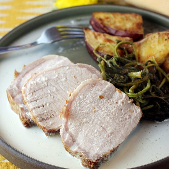 Milk-Braised Pork Loin - Recipe photo by Food Gal