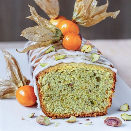 Pistachio and Ricotta Loaf Cake - Recipe photo by MildN