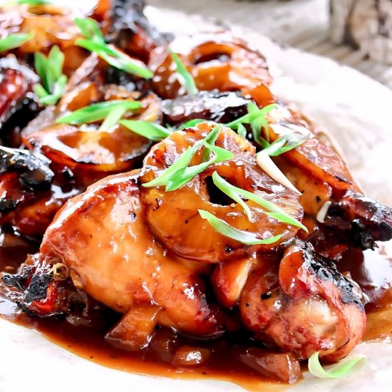 Hawaiian Teriyaki Chicken - Recipe photo by Woman And The Whisk
