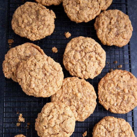 Rice Krispie Oatmeal Cookies - Recipe photo by Barbara Curry