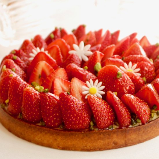 Best Strawberry Tart Recipe - Recipe photo by Rachida