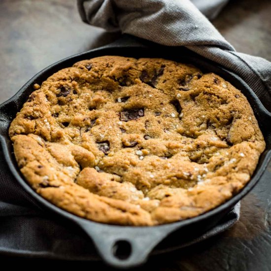 Chocolate Chip Skillet Cookie for 2 - Recipe photo by ColeyCooks