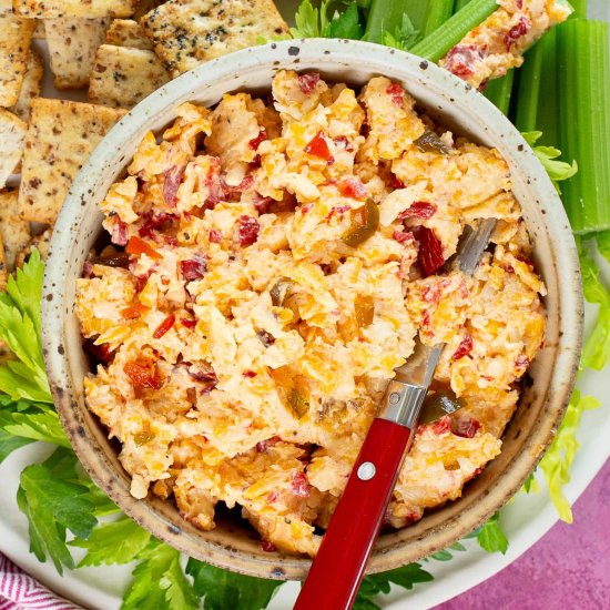 Spicy Pimento Cheese Spread - Recipe photo by Intentional Hospitality