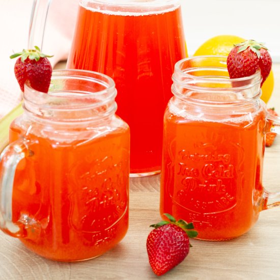 Strawberry and Rhubarb Compote - Recipe photo by mecooks.com