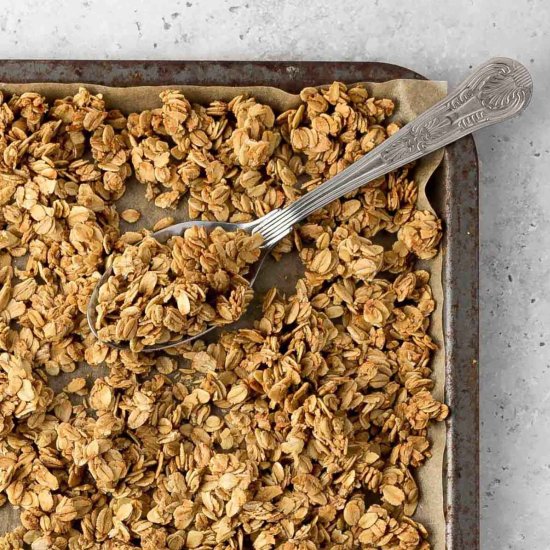 Nut-Free Granola - Recipe photo by simplynutfree