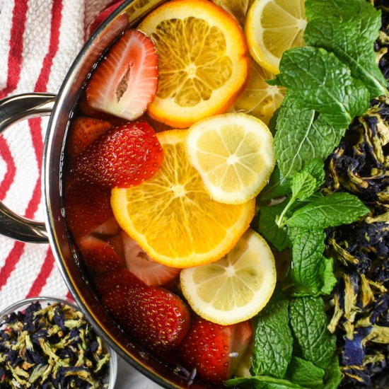 Rainbow Simmer Pot - Recipe photo by bastecutfold