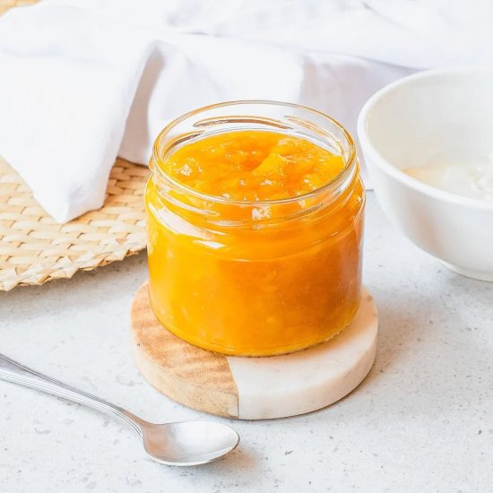 Mango Jam - Recipe photo by Running to the Kitchen