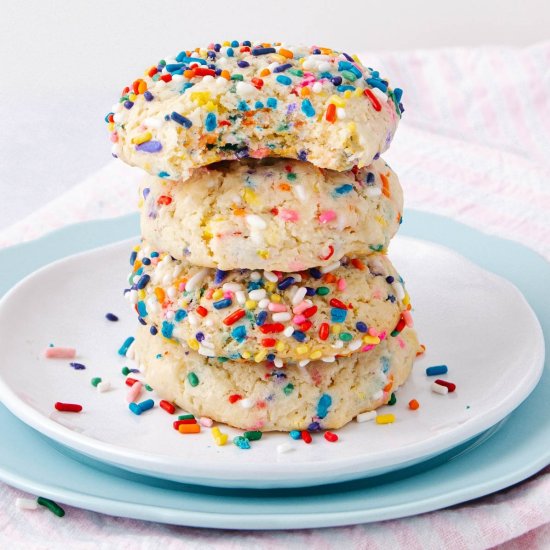 Funfetti Cake Mix Cookies - Recipe photo by Intentional Hospitality
