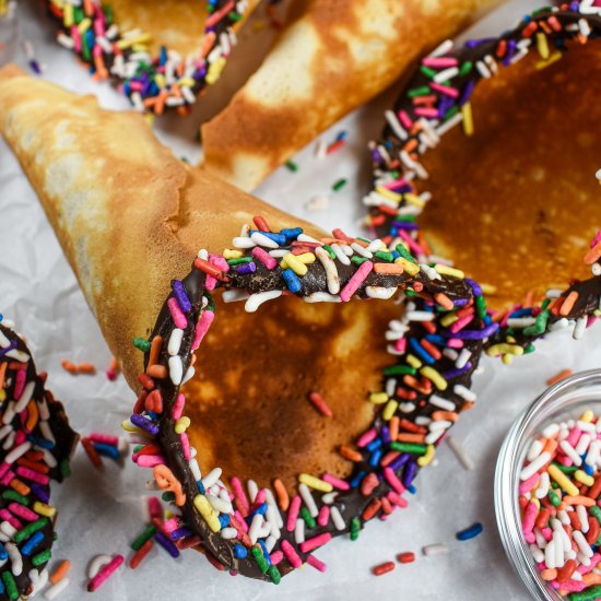 Homemade Ice Cream Cones - Recipe photo by bastecutfold