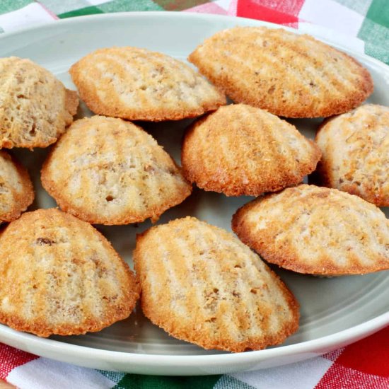 Maple Pecan Madeleines - Recipe photo by karenskitchenstories