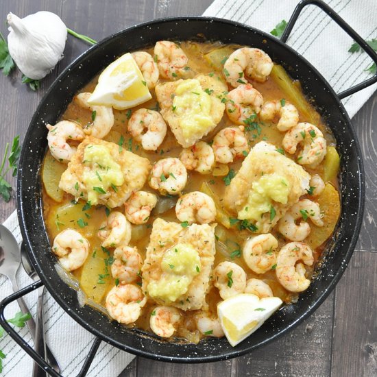 Spanish Fisherman’s Seafood Stew - Recipe photo by Spain on a Fork