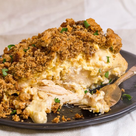 Chicken and Stuffing - Recipe photo by Intentional Hospitality