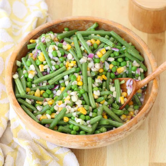 Marinated Vegetable Salad Recipe - Recipe photo by aforkstale