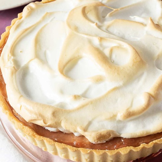 Gluten-Free Rhubarb Pie - Recipe photo by peelwithzeal