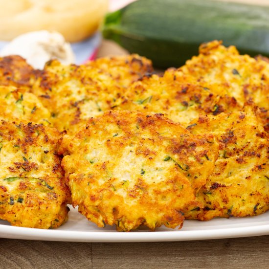Chicken Cutlets with Zucchini - Recipe photo by mecooks.com