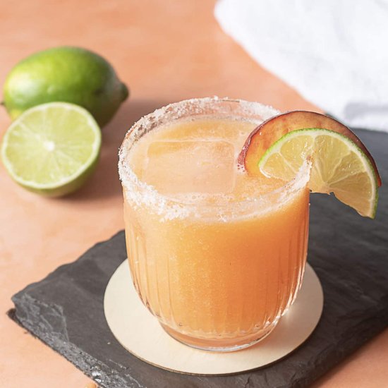 Peach Margarita - Recipe photo by peelwithzeal