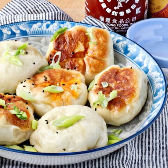 Sausage, Egg, and Cheese Bao - Recipe photo by karenskitchenstories