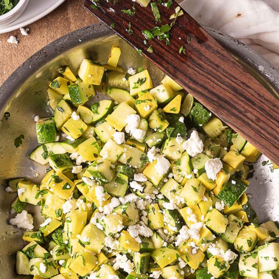Zucchini and Squash Sautee - Recipe photo by peelwithzeal