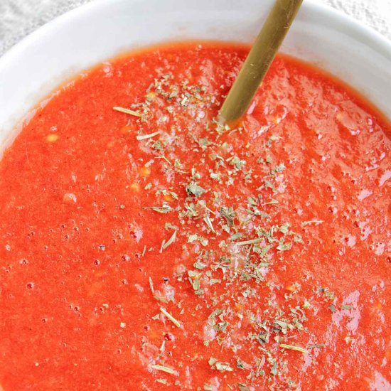 Italian Neapolitan Pizza Sauce - Recipe photo by homebodyeats