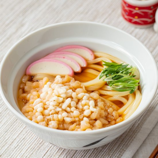 Tanuki Udon - Recipe photo by Umami Pot