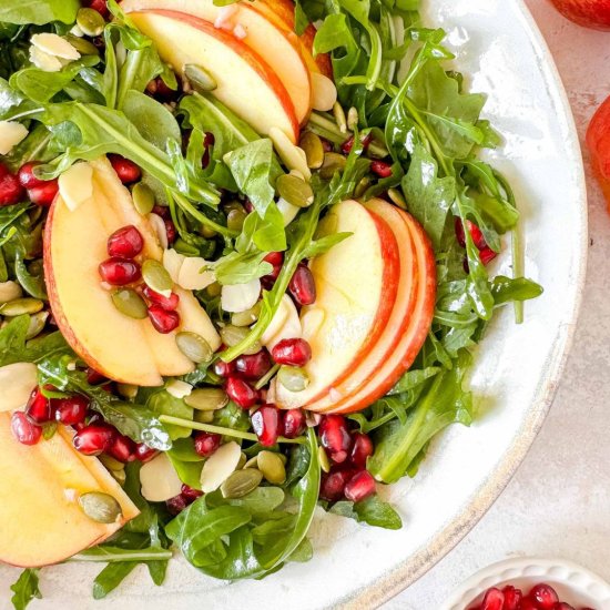 Apple and Pomegranate Salad - Recipe photo by Low Histamine Kitchen