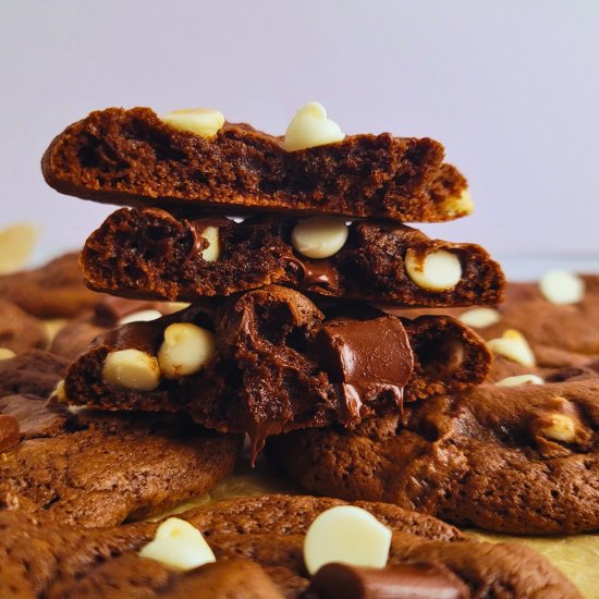 Triple Chocolate Cookies - Recipe photo by simply scratch made