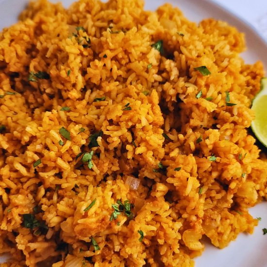 Easy Spanish Rice - Recipe photo by simply scratch made