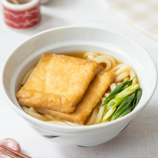 Kitsune Udon - Recipe photo by Umami Pot