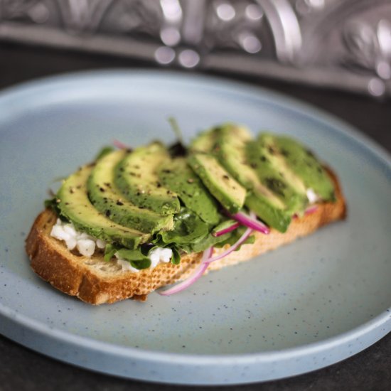 High Protein Avocado Toast Recipe - Recipe photo by Tastycue