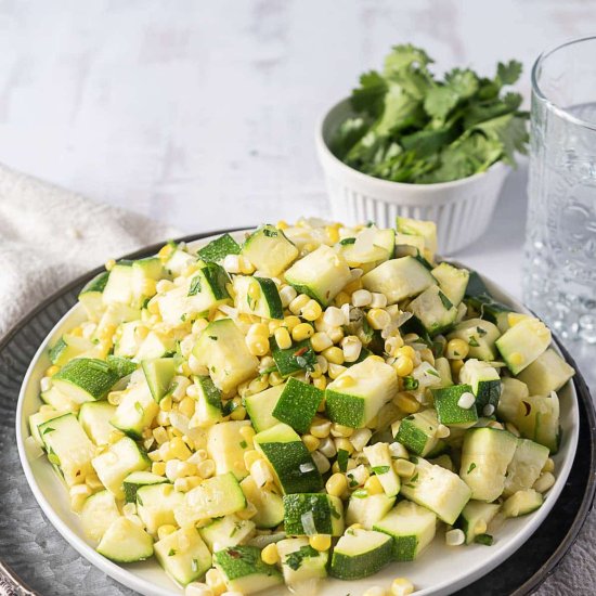 Zucchini and Corn Sautee - Recipe photo by peelwithzeal