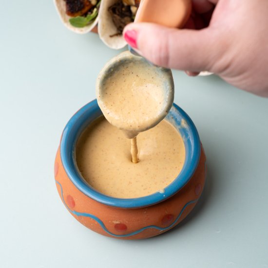 Sweet and Spicy Fish Taco Sauce - Recipe photo by marleysmenu