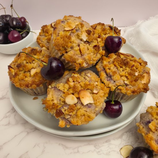 Cherry Muffins - Recipe photo by simply scratch made