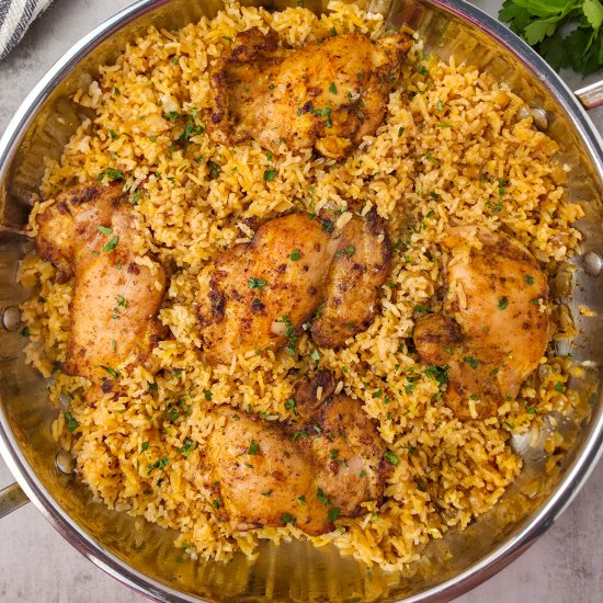 Easy Chicken and Rice Dish - Recipe photo by simply scratch made