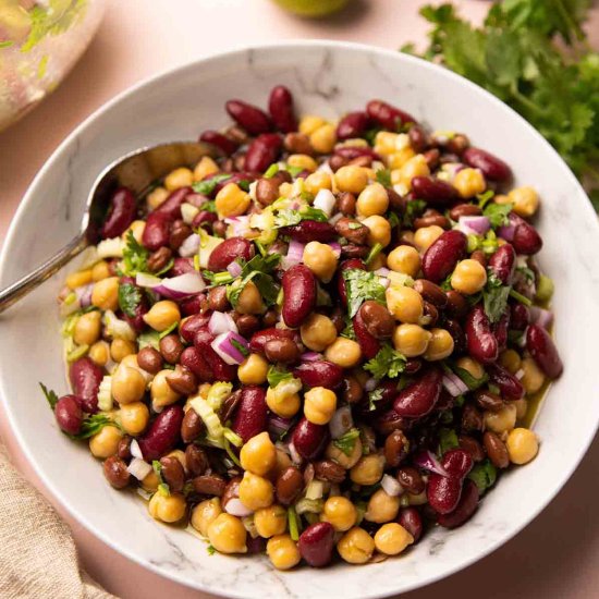 Three Bean Salad - Recipe photo by Absolute Foodie